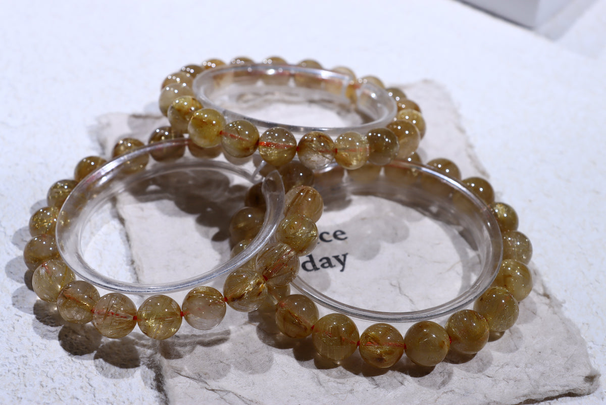 Titanium Crystal Bracelet