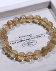 Titanium Crystal Bracelet