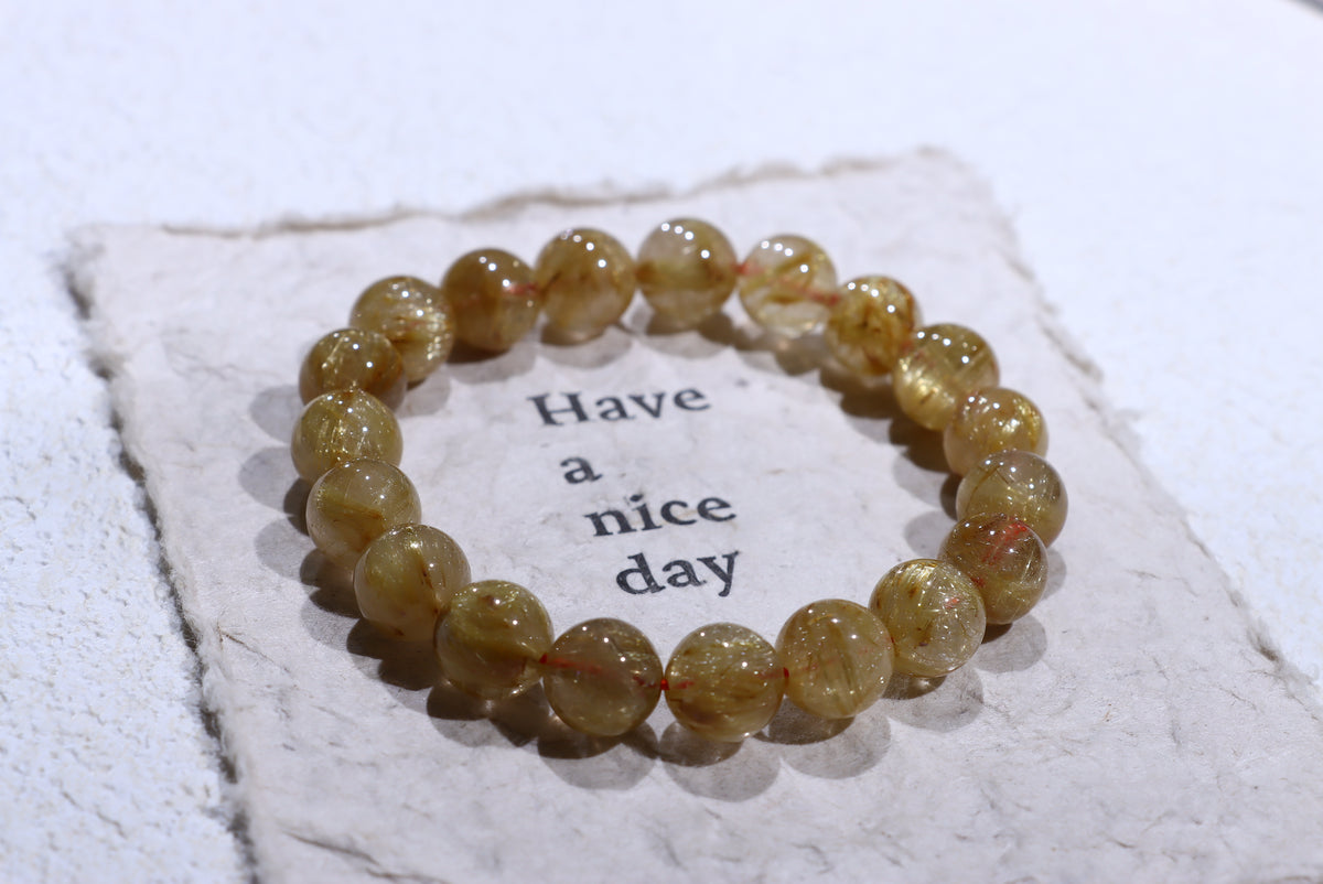 Titanium Crystal Bracelet
