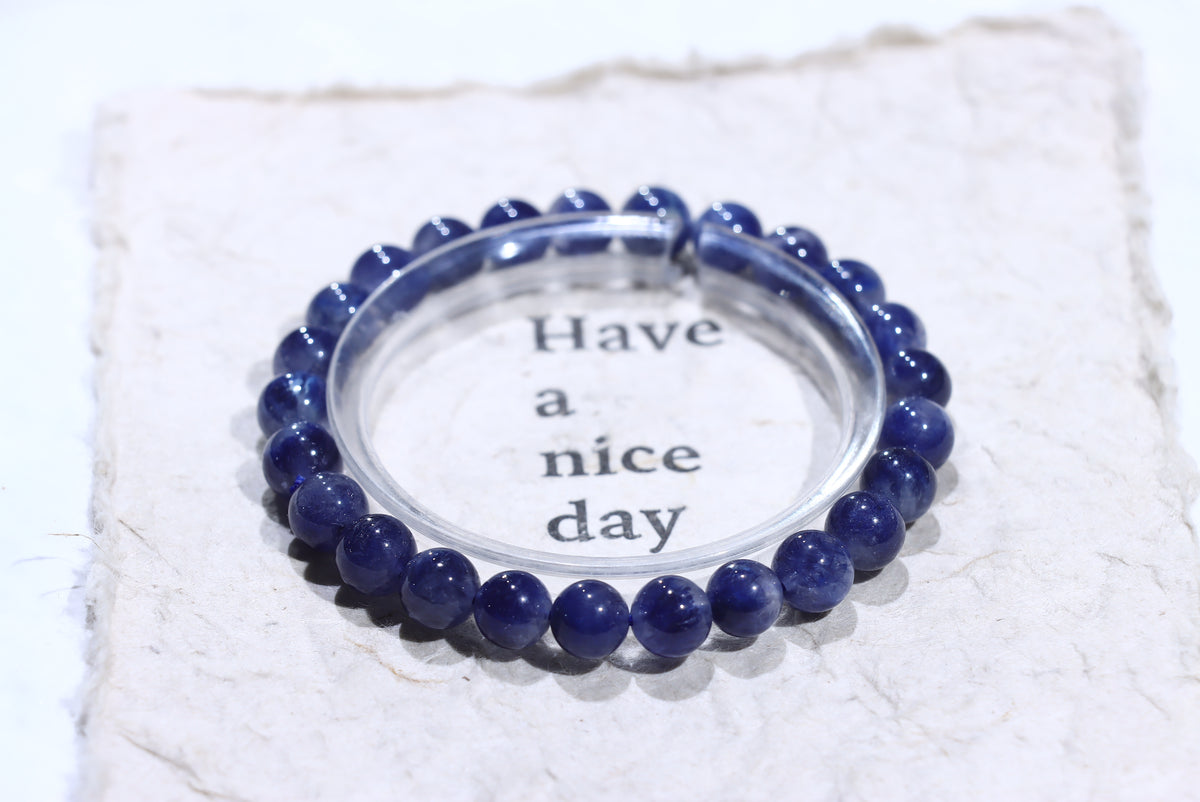 Dumortierite Crystal Bracelet