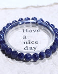 Dumortierite Crystal Bracelet