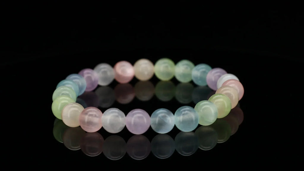 Selenite Bracelet - Dou_Crystal jewelry