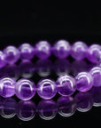 Amethyst Crystal Bracelet - Dou_Crystal jewelry