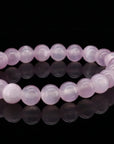 Pink Selenite Bracelet - Dou_Crystal jewelry