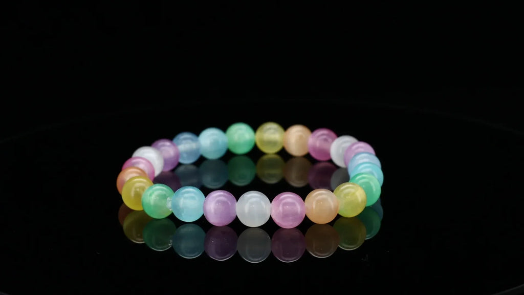 Selenite Bracelet - Dou_Crystal jewelry